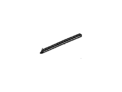 GM 10383150 Weatherstrip Assembly, Rear Side Door Auxiliary