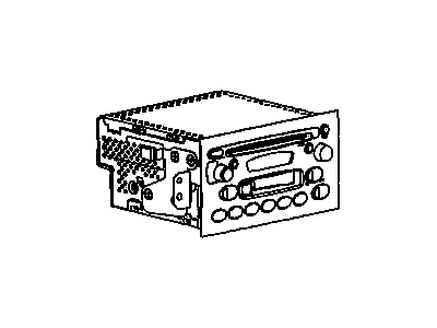 GM 21024691 Radio Asm,Amplitude Modulation/Frequency Modulation Stereo & Tape Player