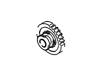 1998 Chevrolet Metro Reverse Idler Gear - 91177342