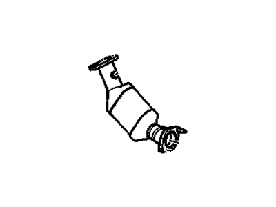 2007 Cadillac CTS Catalytic Converter - 10358089