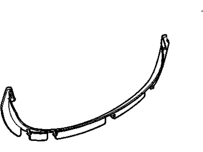 GM 96830026 Molding,Steering Column Lower Trim Cover