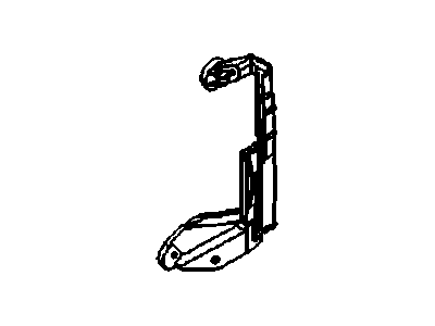 96585524 GM Guide,Rear Side Door Window Rear Illustration 1 of 1