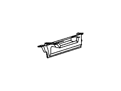 GM 21030525 Duct Asm,Instrument Panel Center Air Outlet