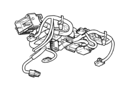 GM 23235836 Harness Assembly, Roof Console Wiring