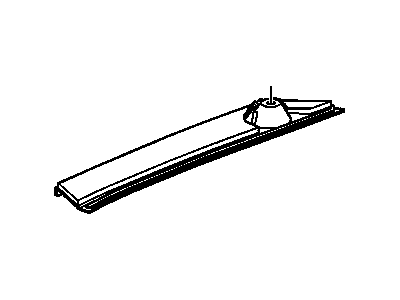 GM 10401944 Insulator,Rear Compartment Panel Frame Side