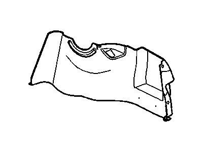 GM 25795879 Trim Assembly, Rear Compartment Side