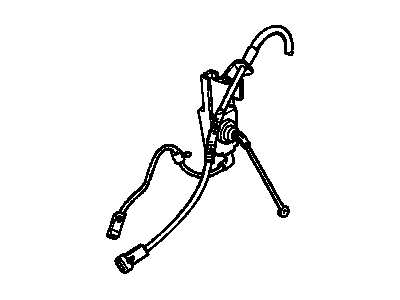 GM 22153236 Sensor Asm,Electronic Suspension Front Position (W/ Front Vertical Accelerometer)