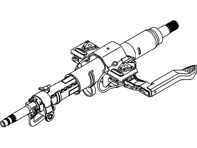 Saturn Astra Steering Column - 93356638