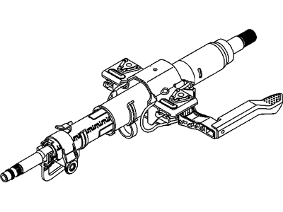 Saturn Steering Column - 93356638