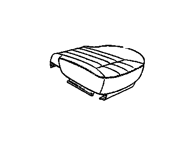 GM 12459615 COVER, Front Seat Cushion