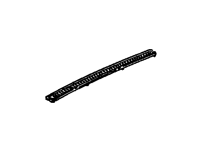 GM 10205198 Grille, Windshield Defroster Nozzle *Dark Gray