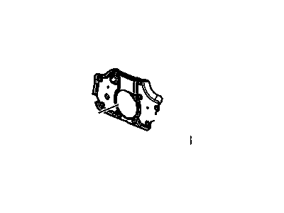 GM 12576727 Deadener, Engine Front Cover