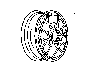 1987 Buick Lesabre Spare Wheel - 12334841