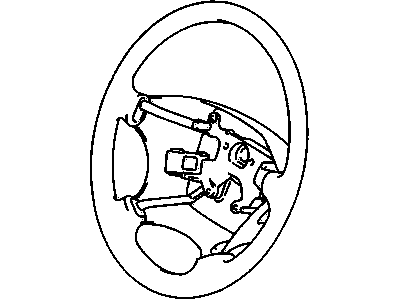 Pontiac Sunrunner Steering Wheel - 30019518