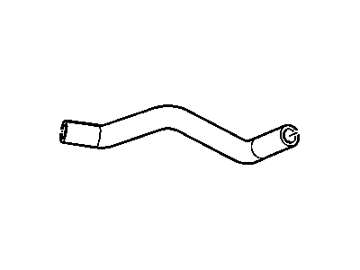 GM 19130405 Radiator Surge Tank Outlet Hose