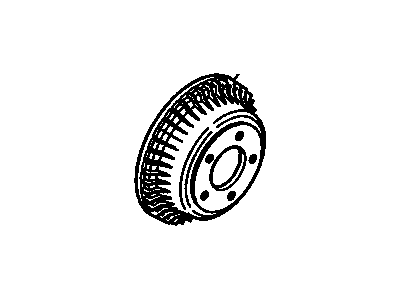 2001 GMC Safari Brake Drum - 15679733