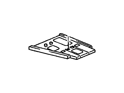 GM 14104915 Plate Assembly, Front Floor Console Trim