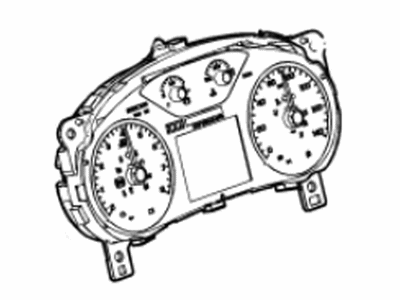 GM 84624947 Cluster Assembly, Inst