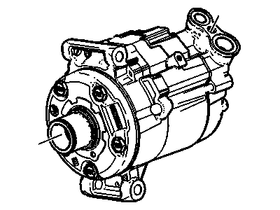 2010 GMC Terrain A/C Compressor - 22853050