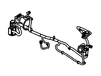 GM 20920405 Harness Assembly, Front Floor Console Wiring