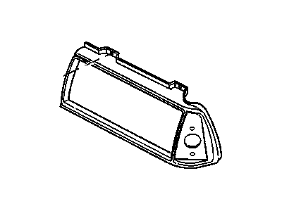 GM 22529310 Seal, Radiator Grille