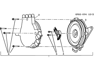 GM 19212299 Distributor Asm,(Remanufacture)