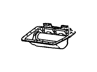 GM 10298114 Airbag,Instrument Panel