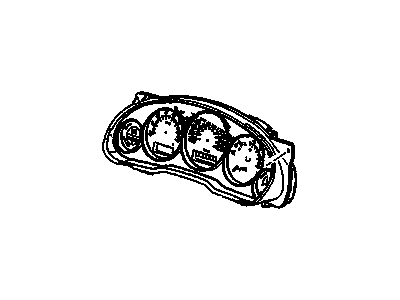 GM 16266784 Instrument Cluster Assembly (Dichromate)