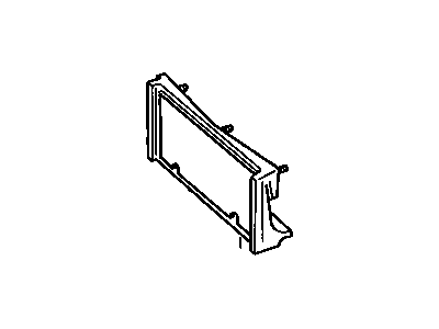 GM 1629146 Brkt Assembly, Front License Plate