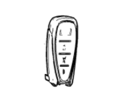 GM 13547793 TRANSMITTER ASM-R/CON DR LK & THEFT DTRNT