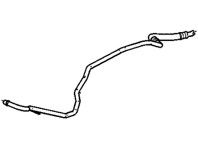 2014 GMC Sierra Transmission Oil Cooler Hose - 20987030