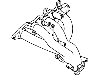 GM 91173791 Engine Exhaust Manifold