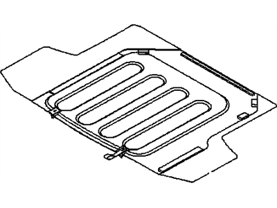 GM 94530548 Clip,Rear Compartment Rear End Trim Finish Panel