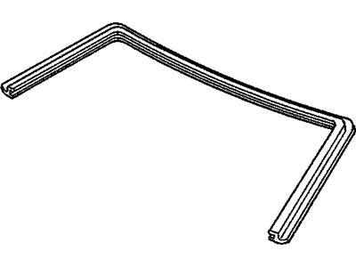 GM 10402060 Molding, Windshield Reveal <Use 1C2N