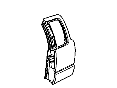 GM 15021758 Panel Assembly, Body Side Inner Upper <Use 1C4J