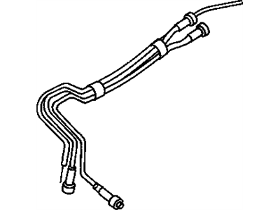 GM 10224038 Pipe Asm,Fuel Feed & Evap Emission & Return Rear