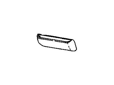 GM 88890865 Pocket Assembly,Front Side Door Map, Left <Use 1C5J*Shale