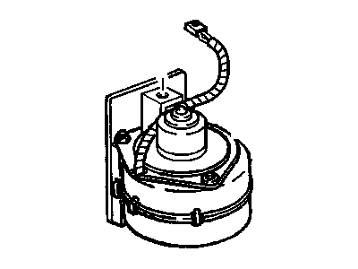 GM 88959521 Motor,Blower(W/Impeller)