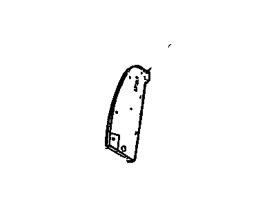 GM 25656281 Extension, Quarter Outer Panel <Use 1C4J