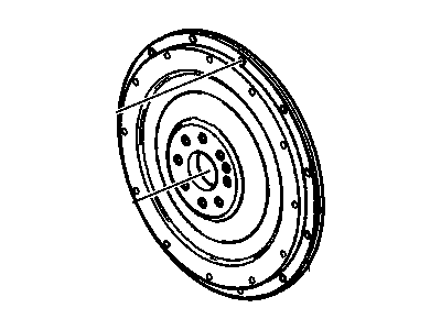 GM 14077160 Engine Crankshaft FLYWHEEL