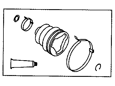 GM 94858870 BOOT KIT, Front Wheel Drive Axle Shaft