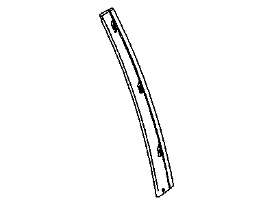 GM 24427134 Applique,Rear Side Door Window Frame Front