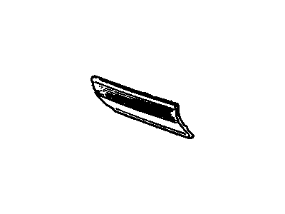 1992 Oldsmobile 98 Door Moldings - 88891442