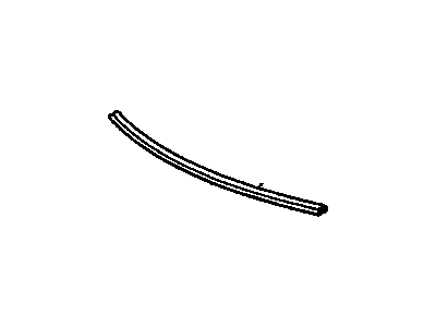 GM 10250195 Weatherstrip Assembly, Hood Rear
