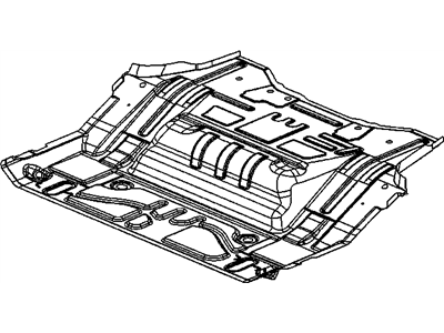 2007 Saturn Vue Floor Pan - 22723790