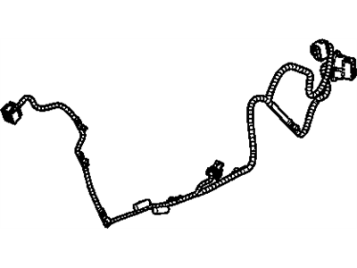 GM 20815371 Harness Assembly, Rear Side Door Door Wiring