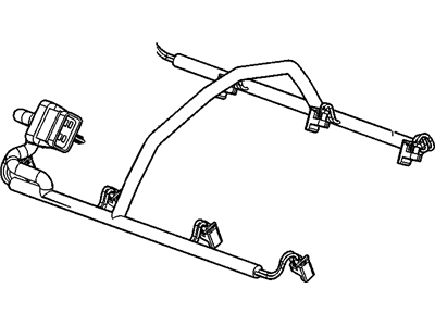 GM 88987502 Harness Asm,Multiport Fuel Injection Fuel Rail Wiring