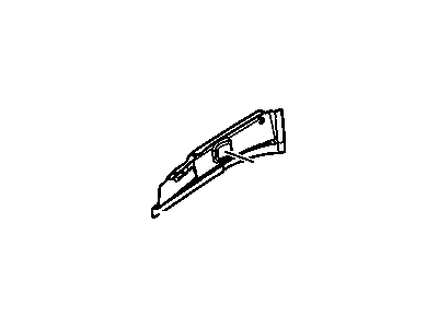 GM 25897312 Rail,Front Compartment Inner Side Upper