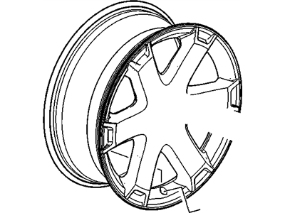 2013 GMC Acadia Spare Wheel - 19152211