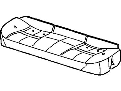 GM 88896778 Cushion Asm,Rear Seat